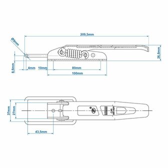 SPP ZB-01C Spannschloss