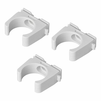 Abflussrohrschelle  dia 28 mm Set a 3 Stuck