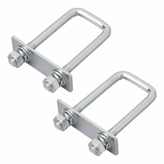 U-Bugel 40mm eckig - Set a 2 Stuck
