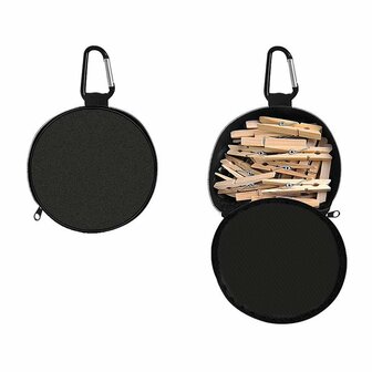 Wascheklammertasche mit Karabiner