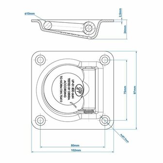 Zurrose einzeln SPP UP-01