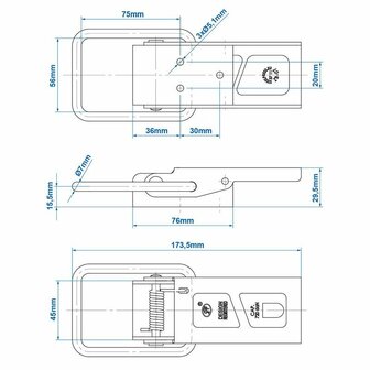 SPP ZB-07 Spannschloss