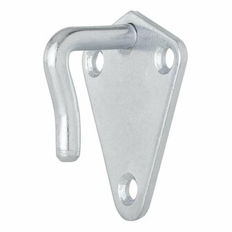 Seilhaken Metall 40x45mm geschwei&szlig;t 10 Stuck