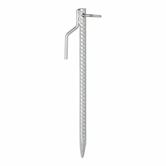 Erdnagel 41cm mit Haken und Ring