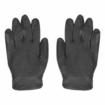 Gripp-It Nitrilhandschuhe XL schwarz Spenderbox a 50 Stuck