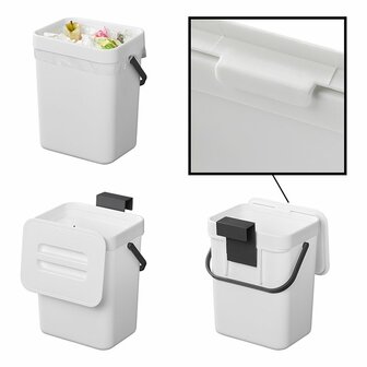 Abfalleimer mit Deckel 3L fur Caravan Wohnmobil