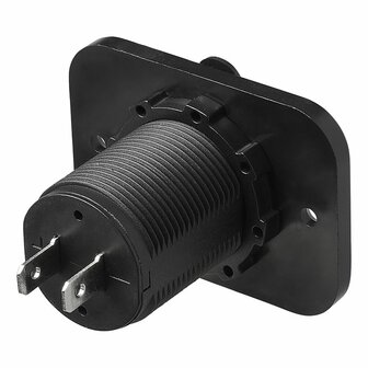 USB Unterputzdose 2-fach Typ A 3100mA 12V 24V