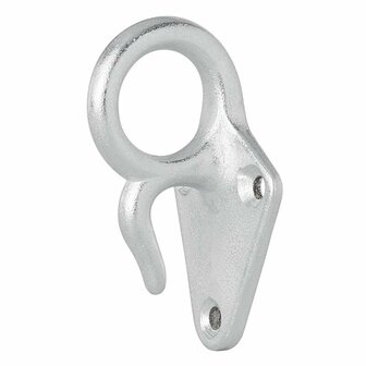 Metallseilhaken mit ose 70 x 40 mm 5 Stuck