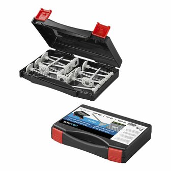 Bodenplane-Heringe Metall - 15er Set im Koffer