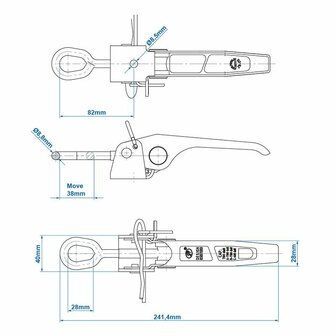 SPP ZB-03 Spannschloss