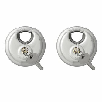 Diskusschloss 70mm 2-teilig gleichschlie&szlig;end