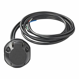 Anhangerkupplungs-Elektrosatz 7+1-polig PVC + 1 50M Kabel 8 Adern