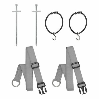 Sturmgurt-Set 2x 2 90 m