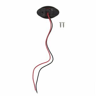 Breitenleuchte 10-30V rot wei&szlig; 60x34mm LED