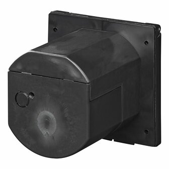 CEE-Anbaudose eckig schwarz