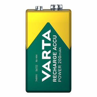 Varta Recharge Accu Power Batterie 9V 200 mAh
