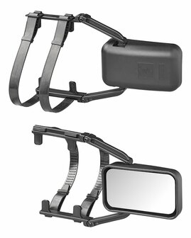 Caravanspiegel Compact Flachglas 330 x 90 x 150 mm