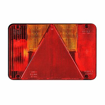 Rucklicht 6 Funktionen 218x140mm links