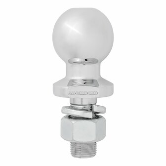 Anhangerkupplungskugel gerade M22 x 50mm E-Typ gepruft