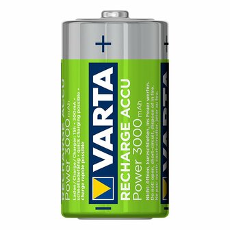 Varta Recharge Accu Power Batterien C 3000 mAh 2 Stuck