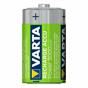 Varta Recharge Accu Power Batterien D 3000 mAh 2 Stuck