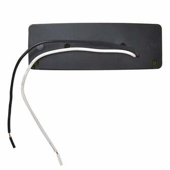 Begrenzungsleuchte 12 24V wei&szlig; 110x40mm LED