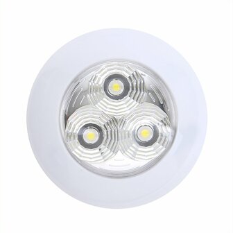 Deckenleuchte Aufbauleuchte 3-LEDs 12V 290lm Durchmesser 95x25mm