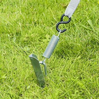 Sturmgurt-Set 2x 4 8m mit Spanngurtbefestigung fur Markisenschiene