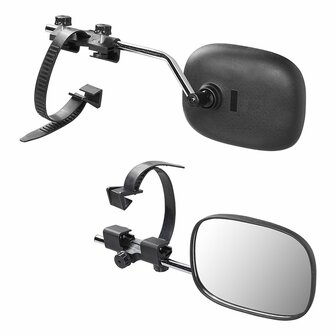 Caravanspiegel Flachglas 410 x 140 x 190 mm