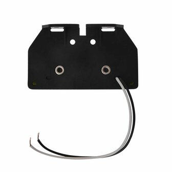 Begrenzungsleuchte 12 24V wei&szlig; 110x40mm LED mit Halter