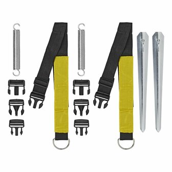 Sturmgurt-Set 2x3M mit Clips