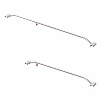 Alu-Planenbugel  ausziehbar  108-146cm  fur Anhangerplane