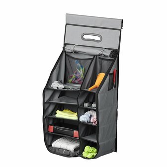 Organizer 14 Facher 40 x 78 x 26 cm mit Rei&szlig;verschlussfach + 7 mm Keder