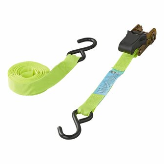 Ratschengurt mit 2 Haken 5 Meter - Set mit 4 Stuck