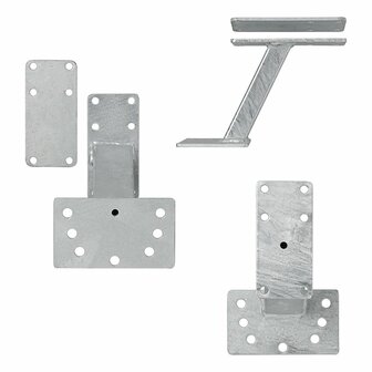 Reserveradhalter mit Montageplatte
