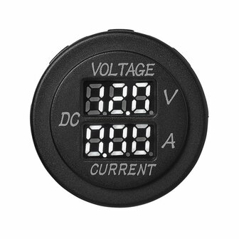 Volt-Amperemeter digital 6-30V 0-10A
