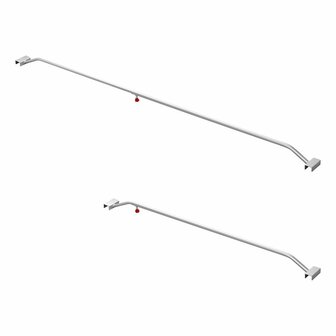 Alu-Planenbugel  ausziehbar  132-204cm  fur Anhangerplane