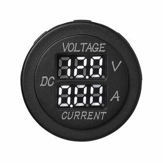 Volt-Amperemeter digital 6-30V 0-10A