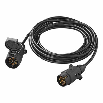 Verlangerungskabel 5M mit Stecker und Dose 7-polig