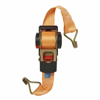 Zurrgurt mit Ratsche + 2 Haken 450cm 750kg automatisches Aufrollen