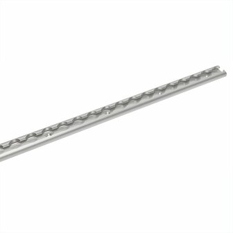 Bindeschienenset Aluminium 2x60cm 6-teilig