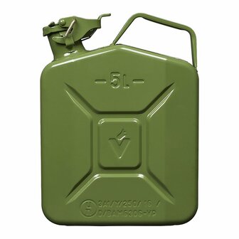 Kanister 5L Metall grun UN-TuV GS gepruft
