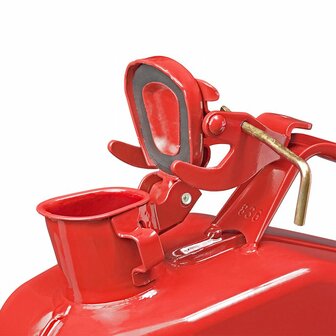 Kanister 5L Metall rot UN-TuV GS gepruft
