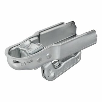 Kugelkupplung Stahl vertikal 2 Locher Vierkant 70mm 1300kg gebremst