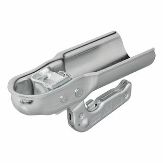 Kugelkupplung Stahl vertikal 2 Locher rund 70mm 1300kg gebremst