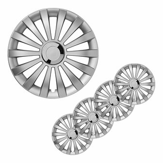 Meridian 16 Zoll Radzierblenden-Set  4-teilig im Displaykarton