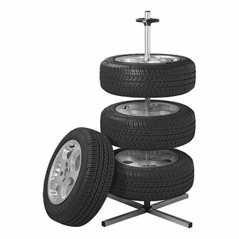 Aluminium-Felgenstander XL fur 4 Reifen