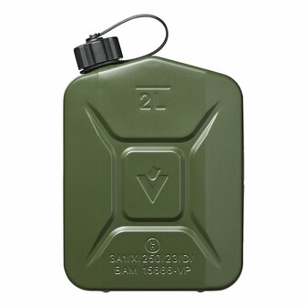 Kanister 2L Metall grun UN-gepruft