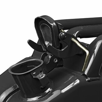 Kanister 10L Metall schwarz UN TuV GS gepruft