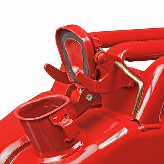 Kanister 10L Metall rot UN TuV GS gepruft